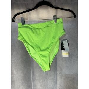 California Waves High Waist Ribbed Swim Bottom Juniors Size M